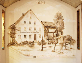 Wandbild Gasthaus